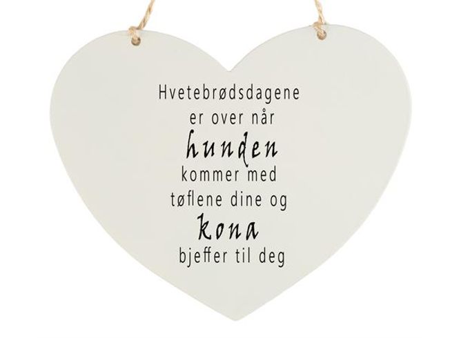 Hovedbilde Skilt hjerte Hvetebrødsdagene